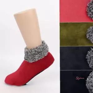 논슬립 털버선 유치원교사덧신 5매ghi860