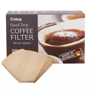 핸드드립 커피여과지 소형 100매/거름/원두/드리퍼/필터지/여과지/드립퍼/드립백/종이/필터/메이커/카페