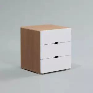 미니 서랍장 큐브 협탁 소형 수납장 3단