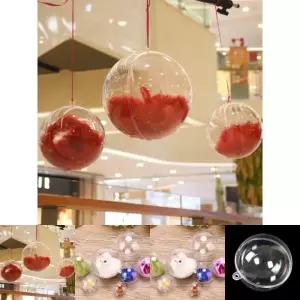 투명 플라스틱 볼(16cm)/DIY/캡슐/꾸미기/장식/둥근/만들기/뽑기/이벤트/투명볼/투명공/소품볼/캡슐공/소품