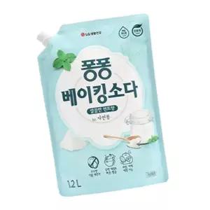 세척 베이킹소다 1.2L 설거지 리필 퐁퐁 주방세제 1P