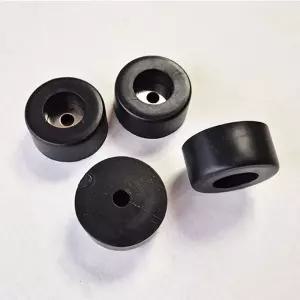 스피커 고무 받침 패드 진동방지 스피커 우퍼 방진패드 받침대 금속 인서트 내장 1p