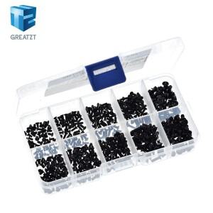 GREATZT 500Pcs M2 M2.5 M3 KM 나사 플랫 헤드  호환 노트북 세트 컴퓨터 미니 소형 소형 용 키트