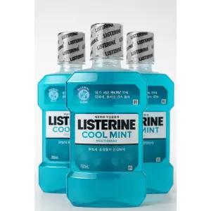 리스테린 쿨민트 750mL 4개