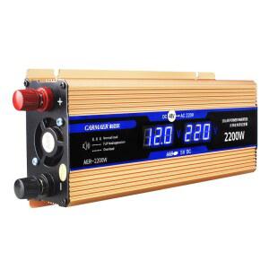 고효율 차량용 인버터 입력 자동차인버터 POWER 12V 변환 장치 순수정현파 220V LOGIC 자동차