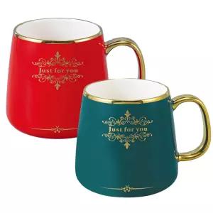 로얄 머그컵 2P세트 400ml 머그컵세트 머그컵400ml 머그잔 커피잔 머그