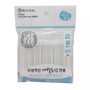 로제르 프리미엄 개별면봉 50개입/면봉/유아/신생아/아기/어린이/메이크업/화장/보정/일회용/대용량/튼튼한