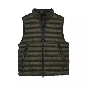 [CP컴퍼니] FW25 남성 DD쉘 하이넥 패딩조끼 RCCMVE703A 110416A 683 _SSG