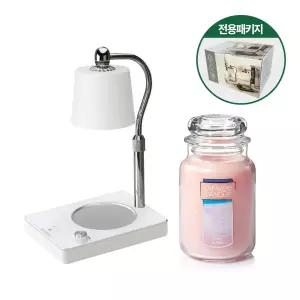 양키캔들 라지자+빛조절 타이머 캔들워머 세트