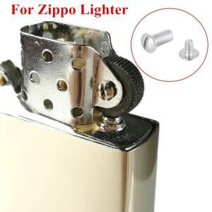 범용 등유 라이터 실버 탈착식 스틸 휠 나사 리벳, 지포 조로 가솔린 라이터 수리 DIY 부품에 적합, 5 세