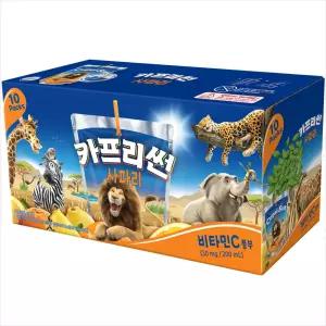 농심 카프리썬 사파리 200mlx10개/2세트구매시 1000원DCX넉넉한 유통기한