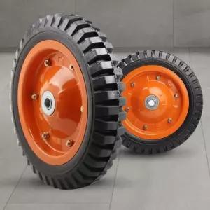 통바퀴14인치 대형 리어카 수레 대차카트 이동캐스터