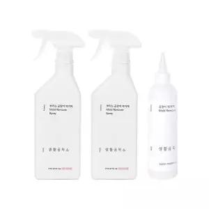 [생활공작소] 뿌리는 곰팡이제거제(750ml) 2개 + 바르는 곰팡이제거제(300ml) 1개