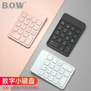 BOW 숫자패드 넘버패드 키보드 블루투스 유무선 유선 USB 텐키 검정 3color