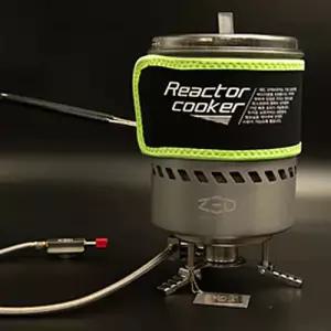 제드 리액터스토브 쿠커1.5 고화력 미니멀 버너 열손실 최소 세트