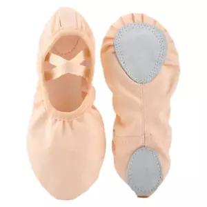 토슈즈 유아 성인 발레 슈즈 누드 핑크 연습용 취미발레 225-250