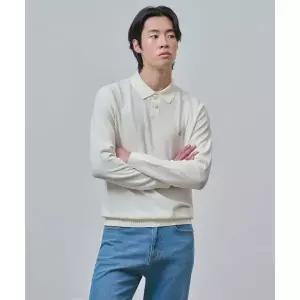 매장정품 빈폴 BEANPOLE MEN 젠틀 칼라넥 니트 아이보리 BC4751C050 189737