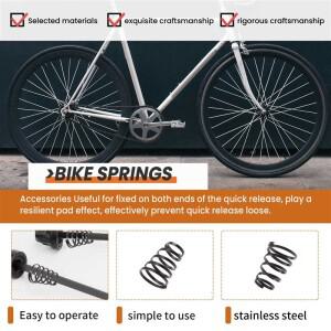 호환 핫 케이크10Pcs 자전거 바퀴 꼬치 스프링 퀵 릴리스 샤프트