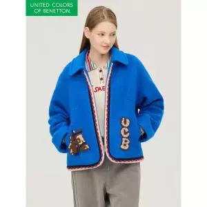 [하프클럽/베네통]밤비 숏 코트_BACTA1611