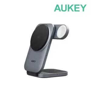 아오키 맥퓨전 Z 3in1 15W Qi2 맥세이프 고속 무선 충전스탠드 여행용 파우치동봉