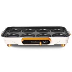 전기 계란프라이팬 8구 부추전 계란 브런치 상업용 불판 구이