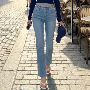 봄 샌디슬림일자 하우룩 밴딩 초여름까지 쿨원단데님