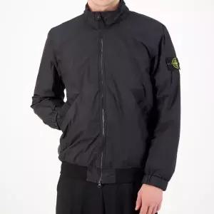 [스톤아일랜드]26SS 스톤아일랜드 가먼트다이드 크링클랩스 블루종 블랙 L1S154100111 S0A23 V0029