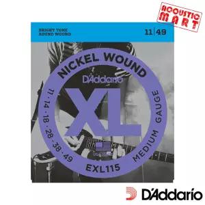 다다리오 EXL115 니켈 라운드 와운드 미디엄 일렉기타 전자기타 스트링 일렉기타줄