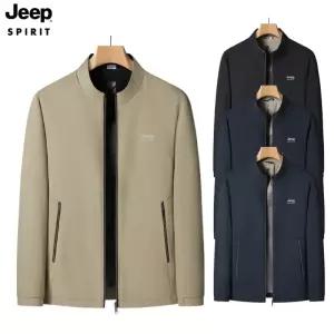 JEEP SPIRIT 봄 스탠드칼라 캐주얼 자켓 남성 정장 자켓