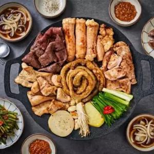 해와바다 초벌완료 소곱창 막창 한우대창 곱창구이 소스동봉