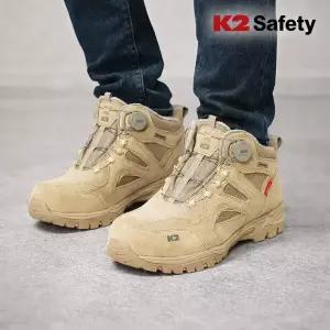 K2-67BE 6인치 털 내피 방한 안전화 사막화 전술화 타입