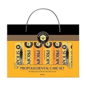 [DM] E가 튼튼_매일 쓰는 프리미엄 페리오 프로폴리스 치약 90g 칫솔 4개입 세트