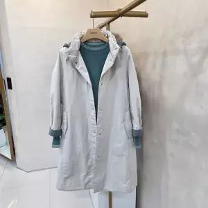 [크레송]간절기 누빔안감 후드 트렌치 NBCJYA01ADG