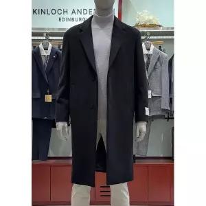 갤러리아 킨록 F/W 울본딩 세미오버핏 코트 블랙 TKO05