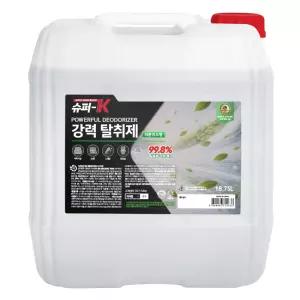 슈퍼K 강력 탈취제 18.75L 피톤치드향 업소용 실내 강력탈취 화장실 담배냄새제거