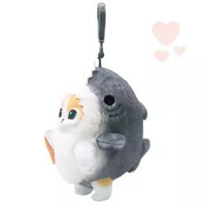 모후샌드 크림냥 상어 봉제인형키링 백팩인형키링