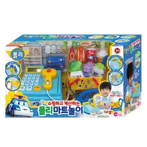 원앤원 쇼핑하고 계산하는 폴리 마트놀이