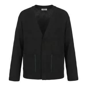 [레노마 옴므]레노마 라인포켓 니트가디건 블랙 ROEMKT09A