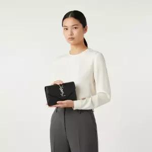 여성 모노그램 엔벨로프 지갑 은장 414404 BOW02 1000 배송