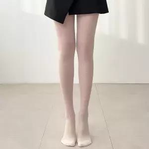 미니 스몰 땡땡이 도트 패턴 발레코어 시스루 셀프 웨딩 팬티스타킹 (아이보리 블랙) DY25DSBS