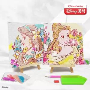 아트박스/하비스스퀘어 DIY 보석십자수 디즈니 프린세스 미니이젤 20x20