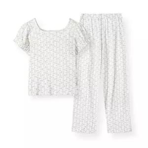 [갤러리아] [오르시떼] 여성 F020 마그니피크 반소매+9부팬츠 파자마 세트