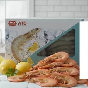 냉동 흰다리 새우 50미 500g 생 대하 중하새우 실속형