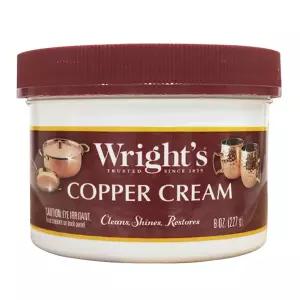와이만 쿠퍼크림 227g 유기그릇 놋그릇 구리 스텐 탄 냄비 세척 세제 수세미 클리너