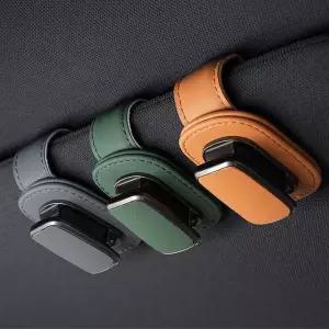 차량용 선글라스 거치대 클립 선바이저 안경 썬글라스 걸이 자동차 보관함 홀더 케이스 집