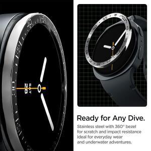 삼성 갤럭시 워치 8 40/44mm 보호용 메탈 베젤 링 클래식 장식 액세서리