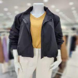 [더아이잗]밴딩 헴라인 비대칭 점퍼 IN9M0JP78BK10