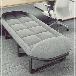 oem 1인용 이동식 푹신한 간이침대 싱글침대 공간활용 그레이 UWF73F6912