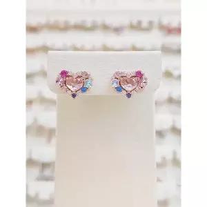 [하프클럽/볼라레]볼라레 세이브존01 팬시하트 인풋 명품 귀걸이 spe1078