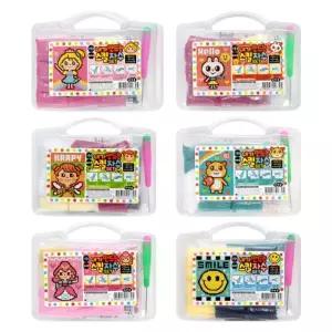 내가 만드는 스킬 자수 세트 2개/DIY/패키지/홈자수/키트/공예/공예용/공작/만들기/놀이/미니/손자수/셋트